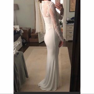 NEW Lotus Threads NY Lace Overlay Wedding Dress 2